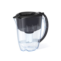 Twinkliss 7-Cup Water Filtration Pitcher - Black, Includes 1 x B15 Filter